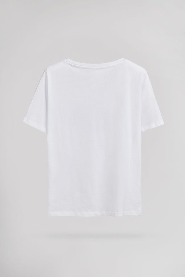 Teddy Smith T-shirt T-JOY MC BLANC