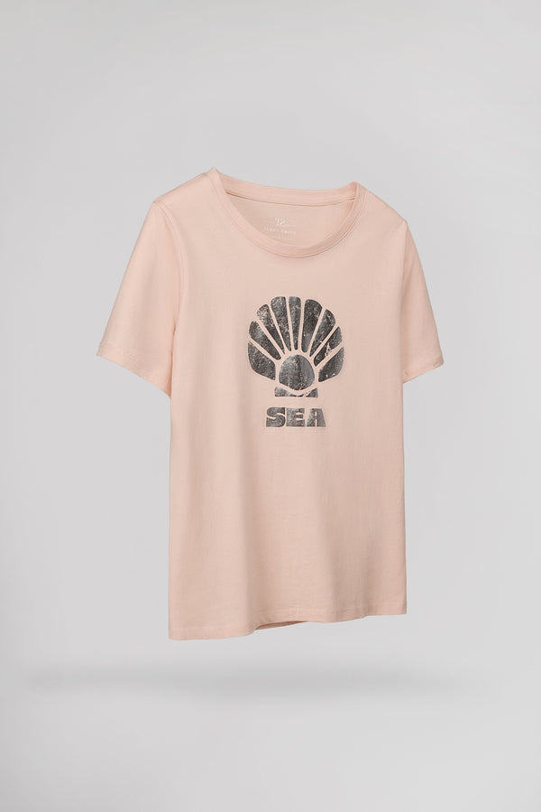 Teddy Smith T-shirt T-JOY MC ROSE PALE