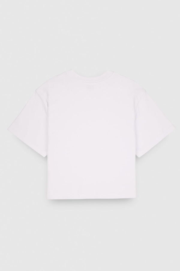 Teddy Smith T-shirt T-LEXIE MC BLANC