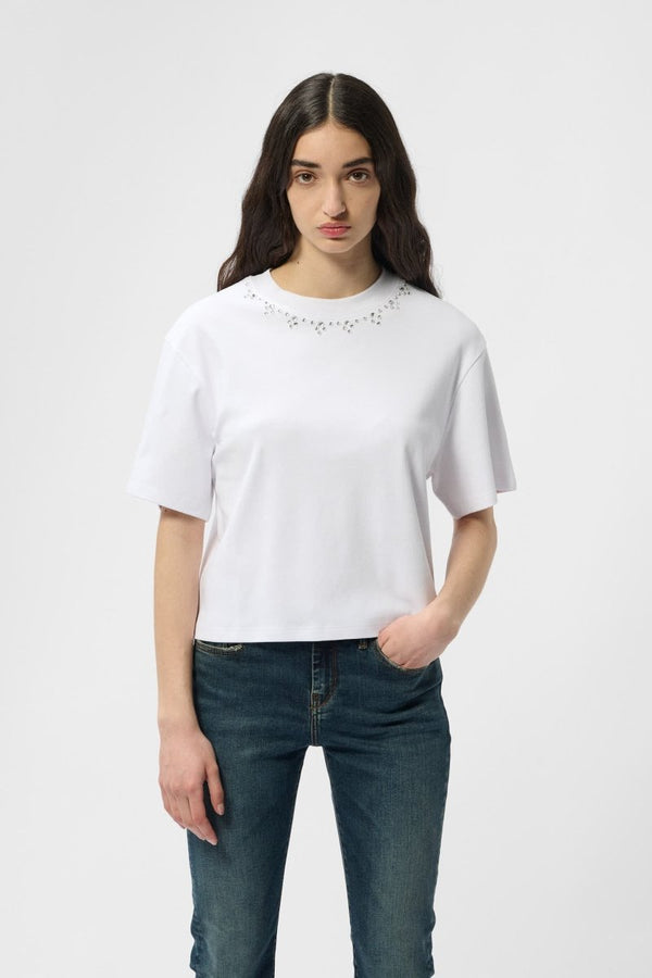 teddy smith T-shirt T-LEXIE MC BLANC