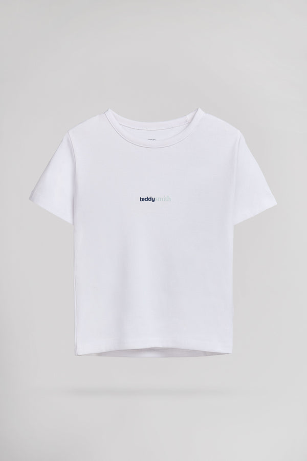 teddy smith T-shirt T-LILOU MC JR BLANC