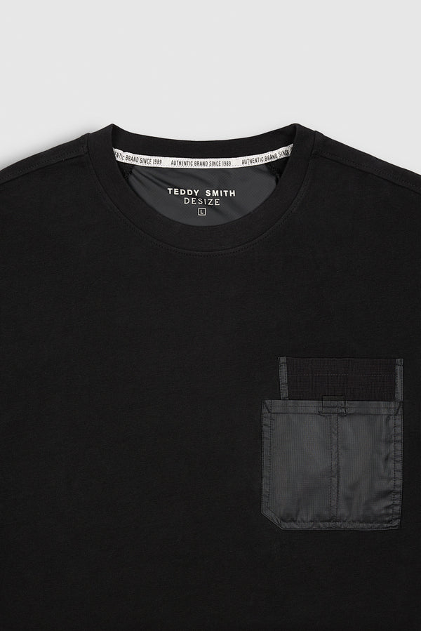 Teddy Smith T-shirt T-LOBO MC CHARBON