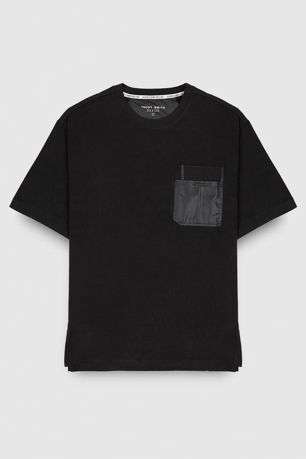 Teddy Smith T-shirt T-LOBO MC CHARBON