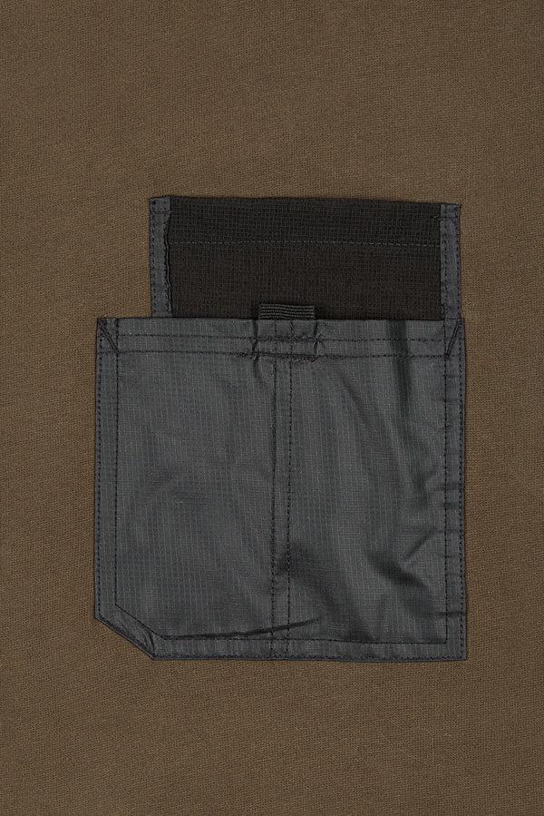 Teddy Smith T-shirt T-LOBO MC RAVEN KAKI