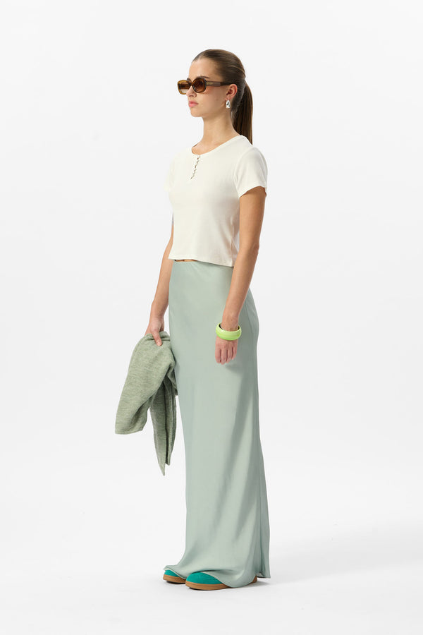 Teddy Smith T-shirt T-LOL MC MIDDLE WHITE