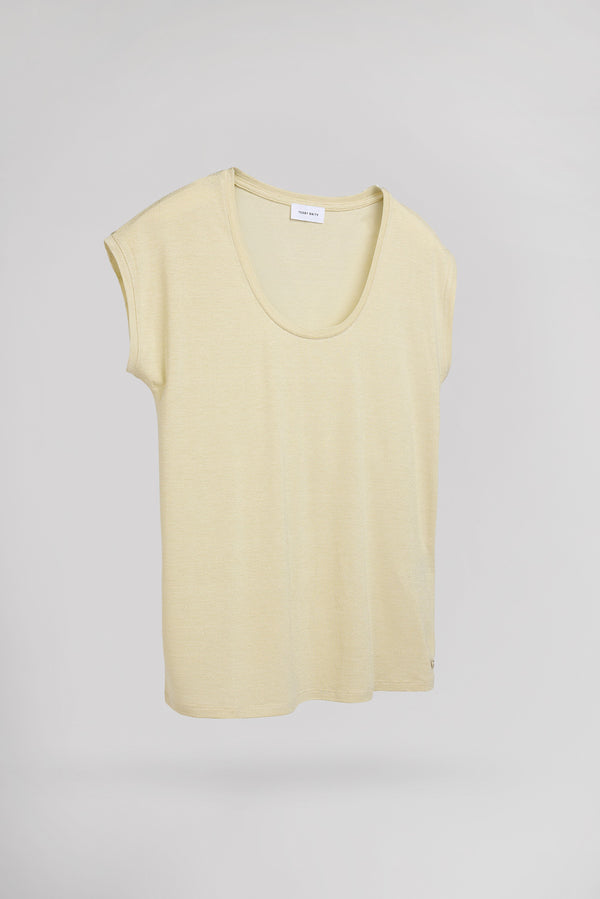 teddy smith T-shirt T-LUREXIE MC MIDDLE WHITE