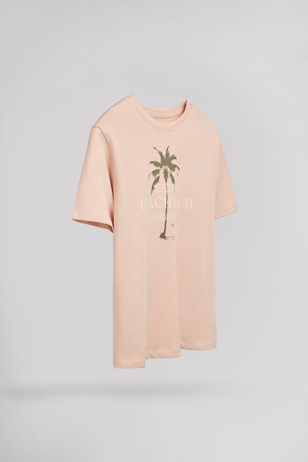 Teddy Smith T-shirt T-MALIBU MC JR ROSE PALE