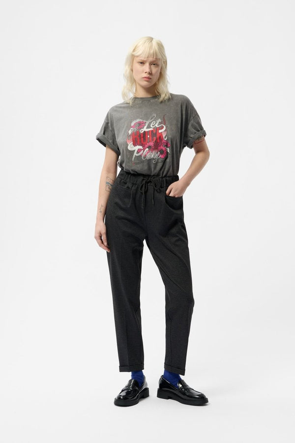 teddy smith T-shirt T-MALIKA MC GRAPHITE