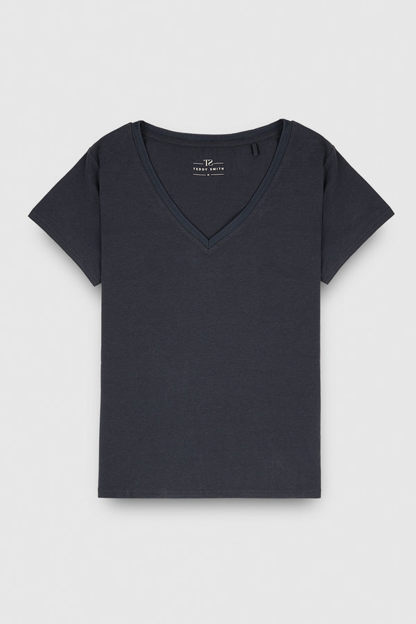 teddy smith T-shirt T-MIA MC DARK NAVY