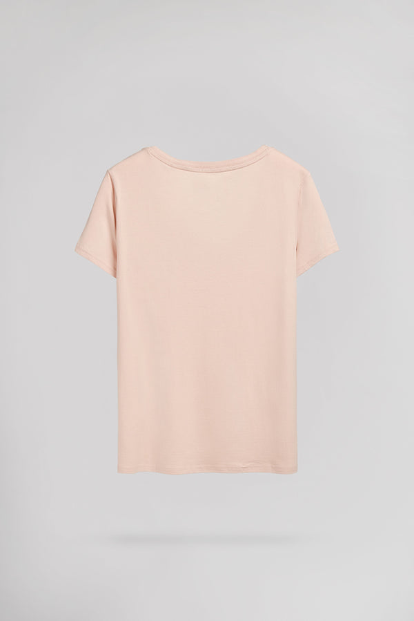 Teddy Smith T-shirt T-MIA MC ROSE PALE