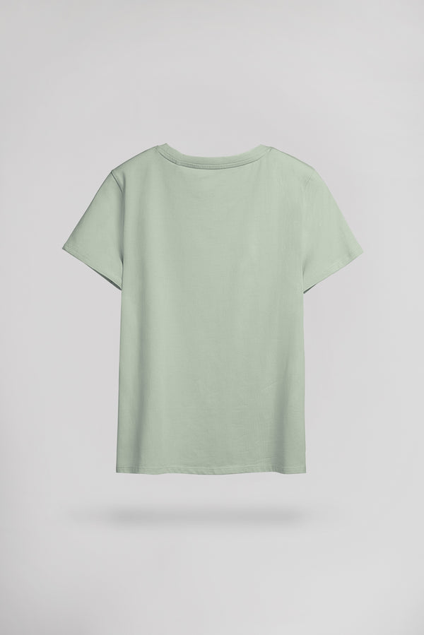 Teddy Smith T-shirt T-RIBELLE MC ICEBERG GREEN