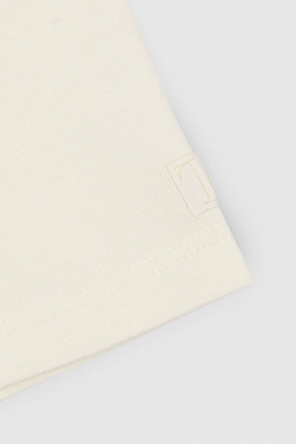 Teddy Smith T-shirt T-RIBOU MC JR MIDDLE WHITE