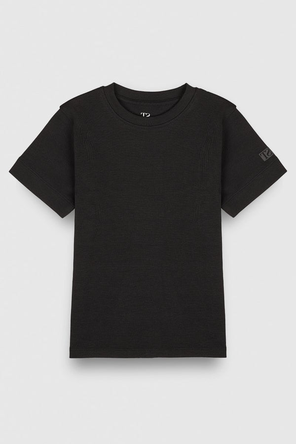 teddy smith T-shirt T-RIBOU MC JR NOIR