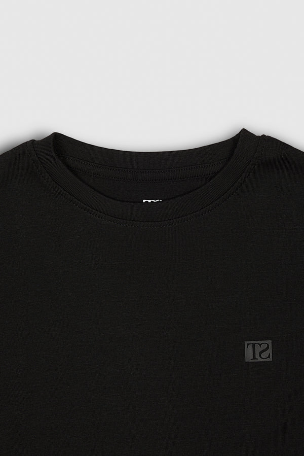 Teddy Smith T-shirt T-RIBOU ML JR NOIR