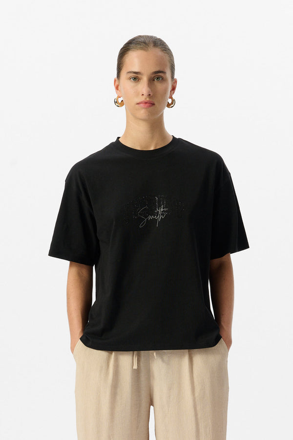 teddy smith T-shirt T-SHANA MC NOIR