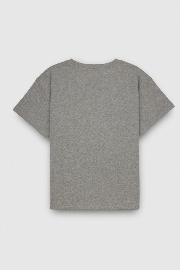 Teddy Smith T-shirt T-SOSO MC GRIS CHINE