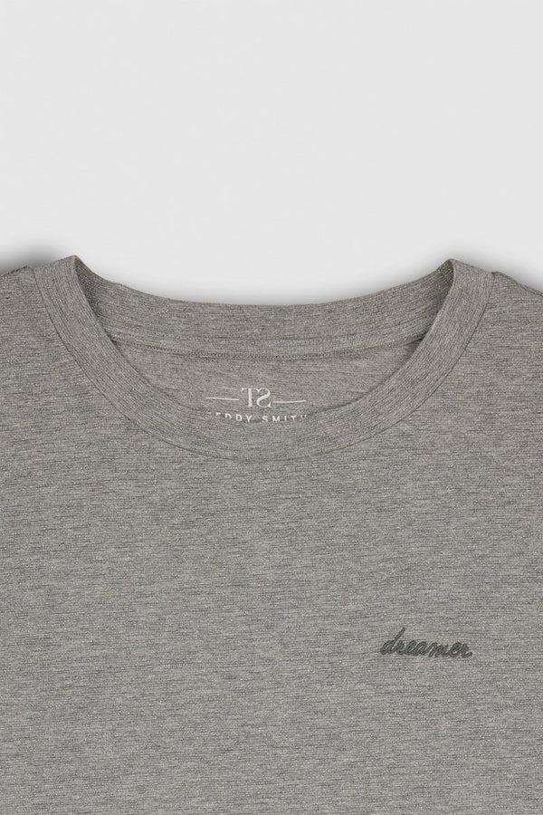 Teddy Smith T-shirt T-SOSO MC GRIS CHINE