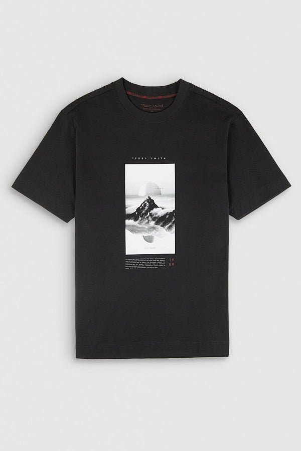 Teddy Smith T-shirt T-SOULY MC CHARBON