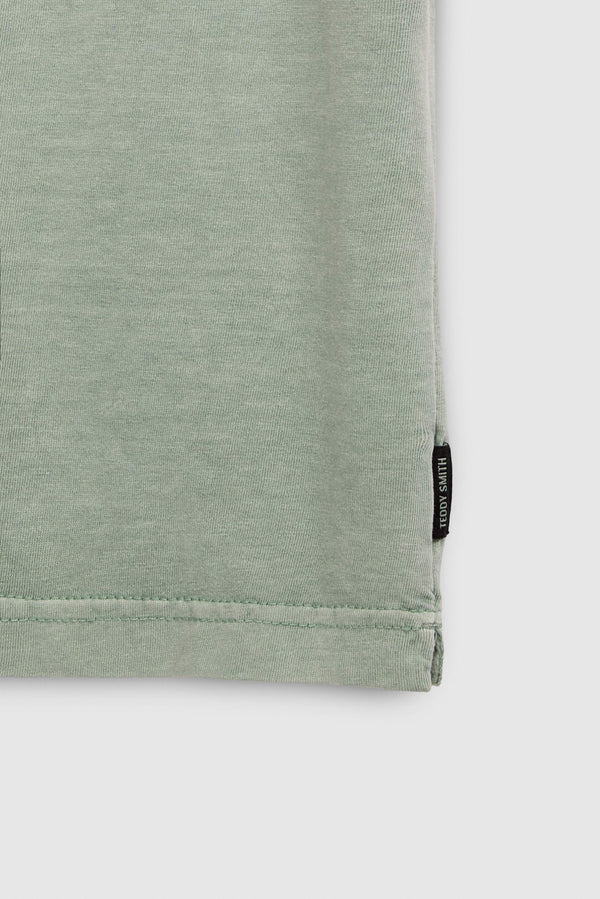 Teddy Smith T-shirt T-SQUAD MC ICEBERG GREEN