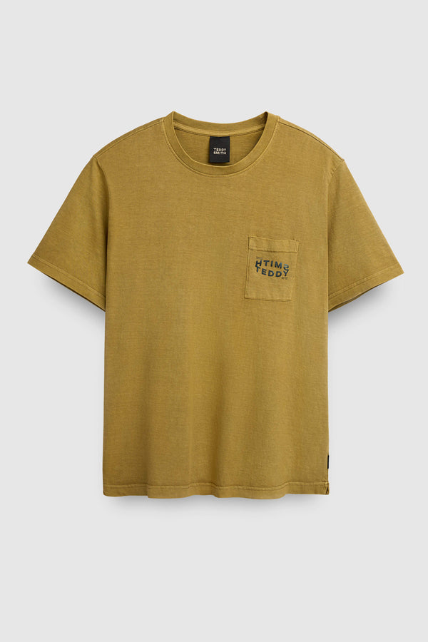 Teddy Smith T-shirt T-SQUAD MC WORKER BEIGE