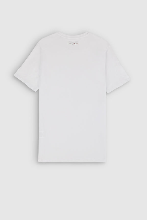 Teddy Smith T-shirt THE TEE 1 MC BLANC