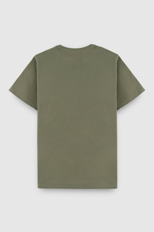 Teddy Smith T-shirt THE TEE 1 MC MILITARY KAKI
