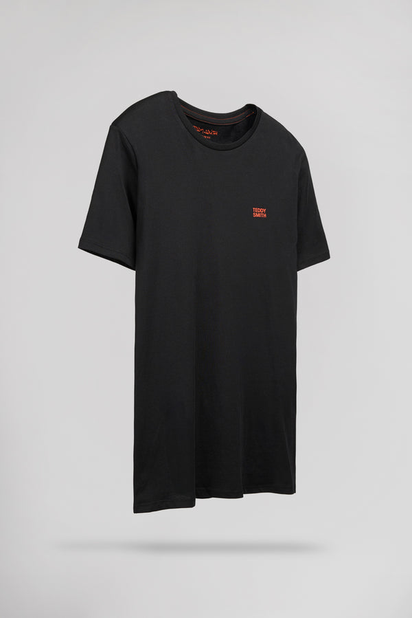 Teddy Smith T-shirt THE TEE 1 MC NOIR