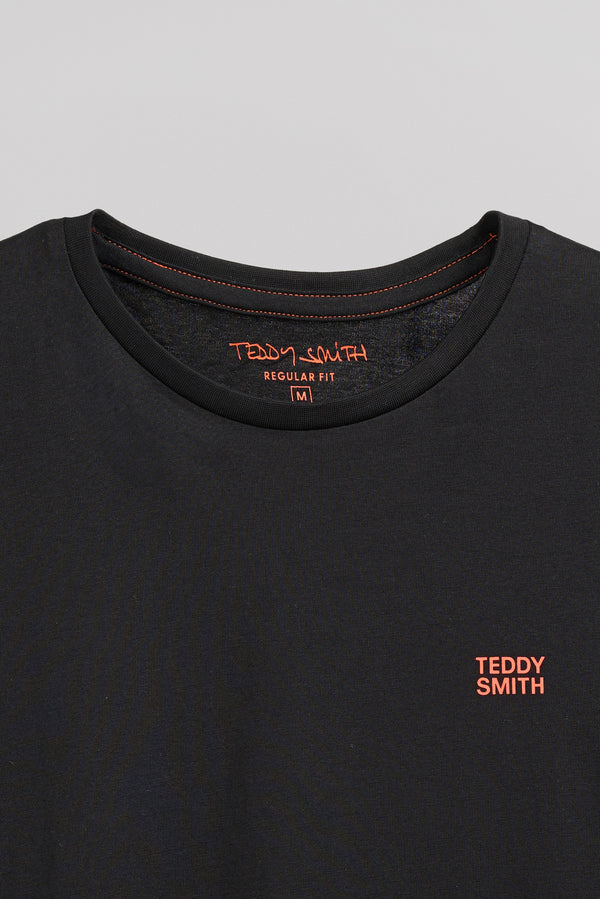 Teddy Smith T-shirt THE TEE 1 MC NOIR