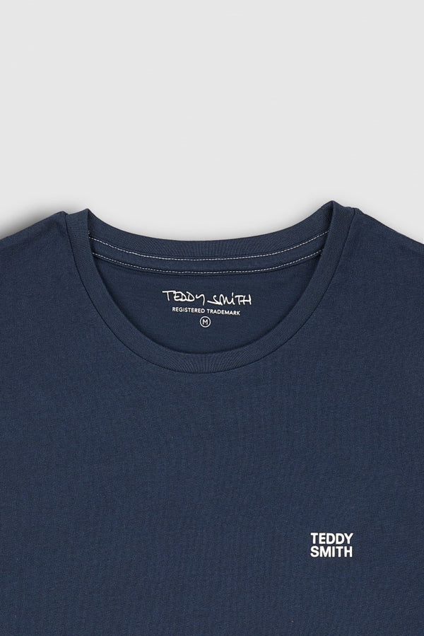 Teddy Smith T-shirt THE TEE 1 MC TOTAL NAVY