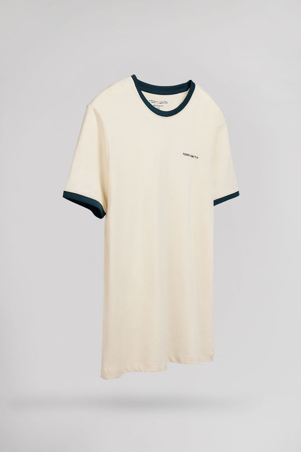 Teddy Smith T-shirt THE-TEE 2 R MC BEIGE CLAIR