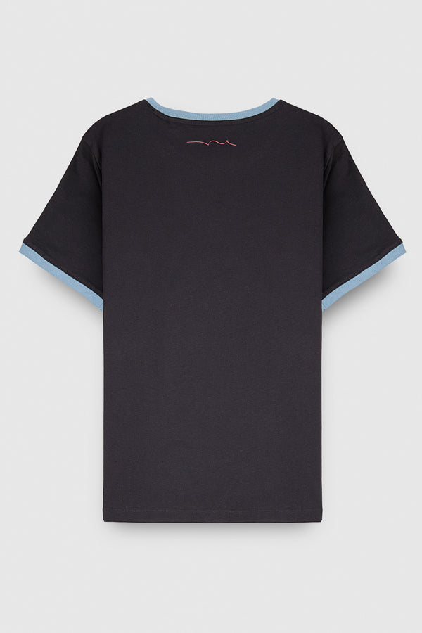 Teddy Smith T-shirt THE-TEE 2 R MC DARK NAVY