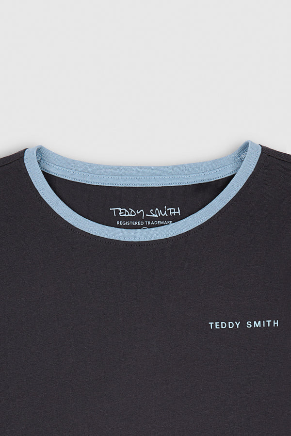 Teddy Smith T-shirt THE-TEE 2 R MC DARK NAVY