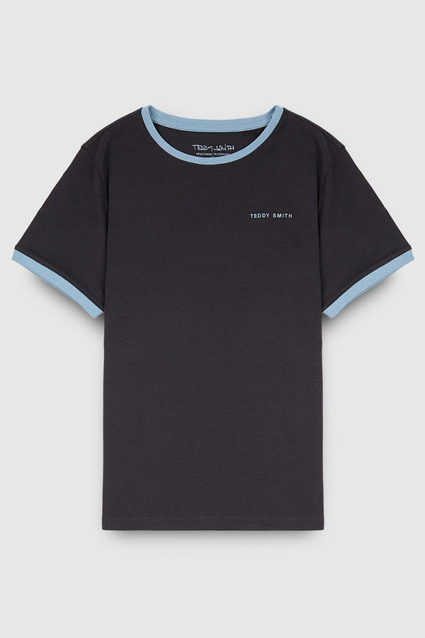 teddy smith T-shirt THE-TEE 2 R MC DARK NAVY