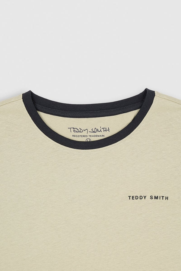 Teddy Smith T-shirt THE TEE 2 R MC JR VERT SAUGE