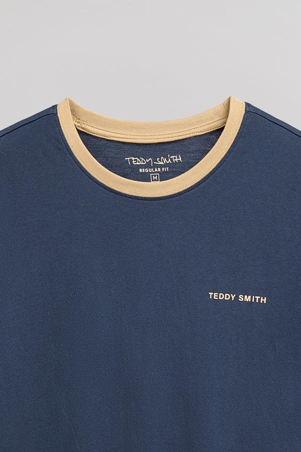 Teddy Smith T-shirt THE-TEE 2 R MC TOTAL NAVY