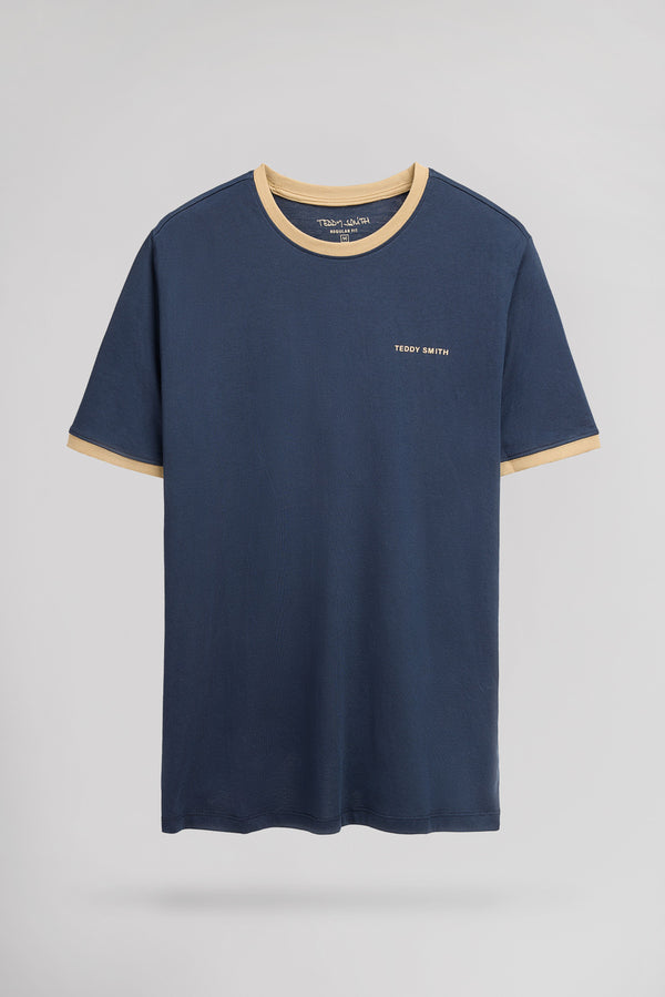 teddy smith T-shirt THE-TEE 2 R MC TOTAL NAVY