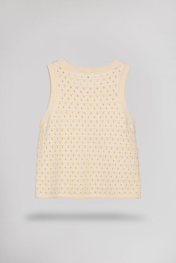 Teddy Smith Top T-BRANDA MIDDLE WHITE