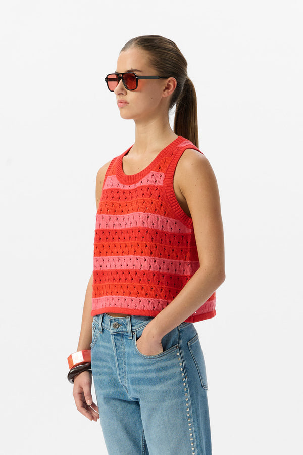 Teddy Smith Top T-BRANDA POPPY