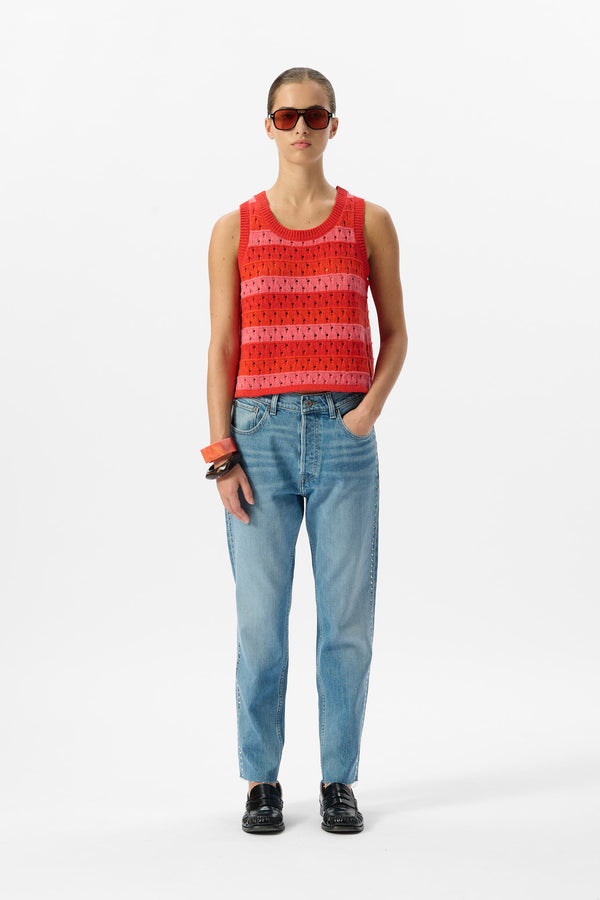 Teddy Smith Top T-BRANDA POPPY