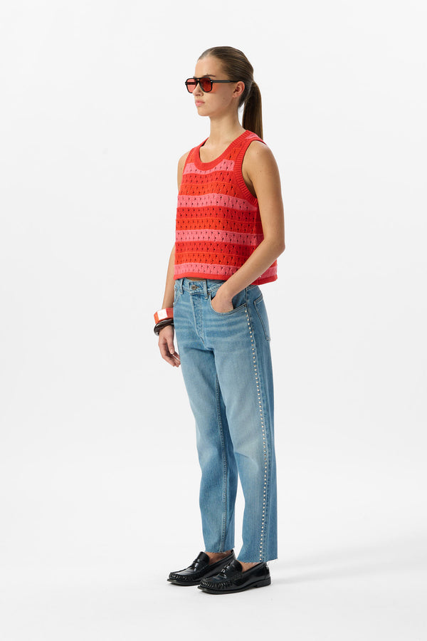 Teddy Smith Top T-BRANDA POPPY