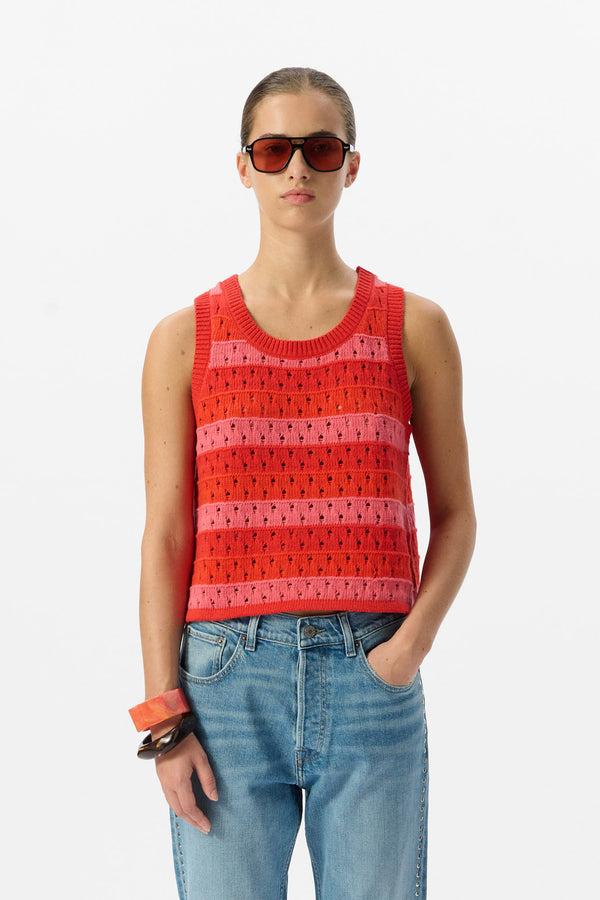 teddy smith Top T-BRANDA POPPY