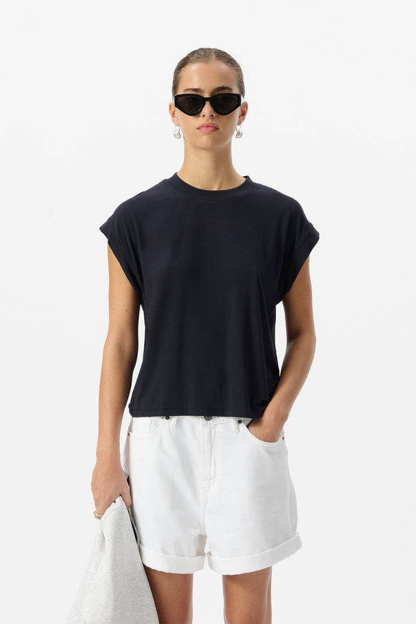 teddy smith Top T-IRO DARK NAVY