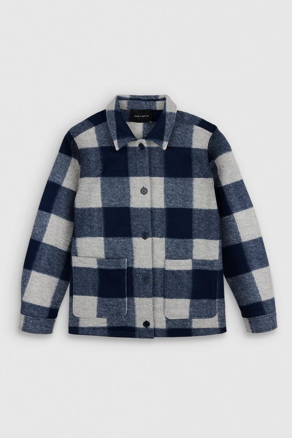 Teddy Smith Veste V-SHERLEY TOTAL NAVY