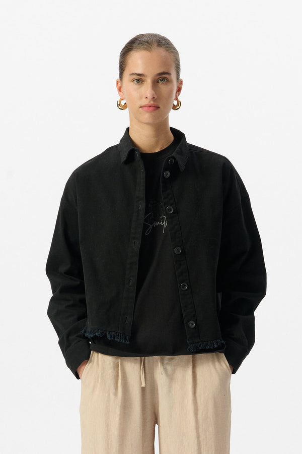 teddy smith Veste V-USHUAÏA NOIR