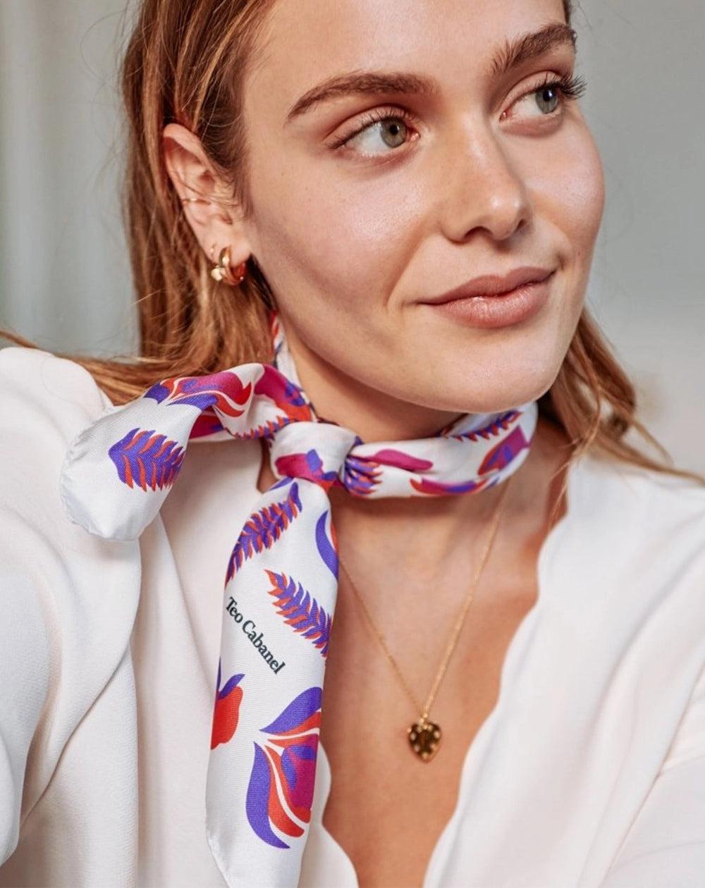 teo cabanel FOULARD EN SOIE L'indispensable