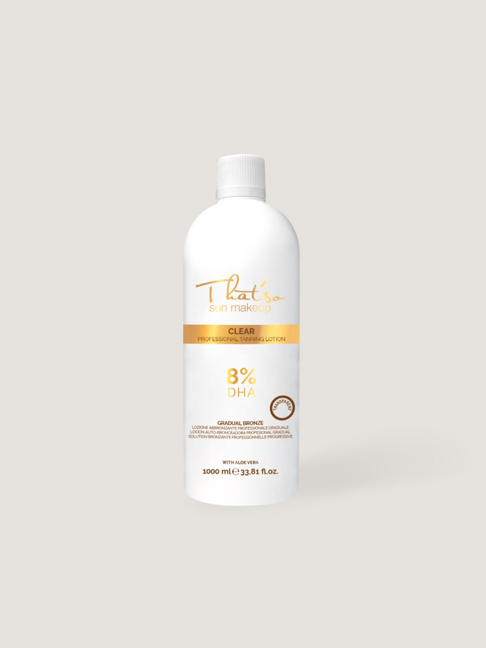 that’so PRO - SPRAY BRONZANT CLEAR 8%