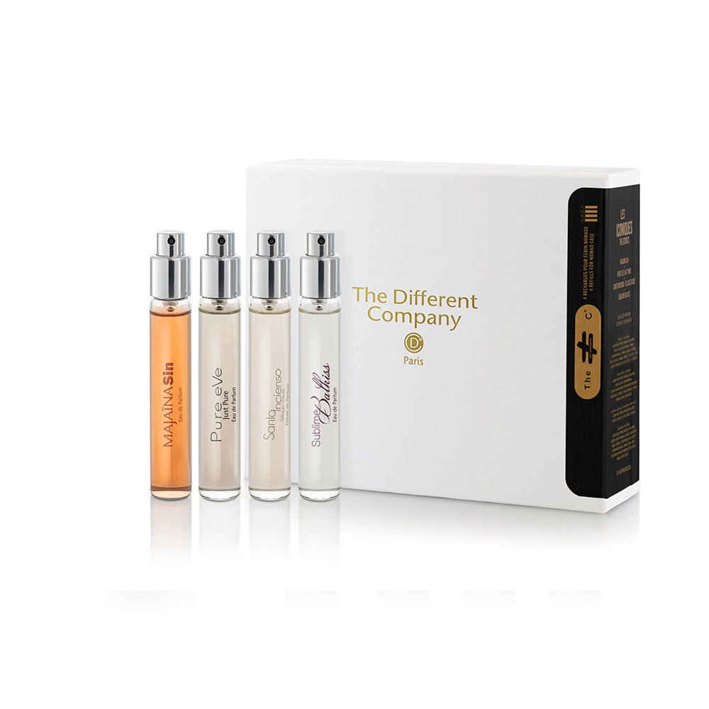The Different Company Les Iconiques Coffret Nomade 4*7.5ml Avec écrin Nomade