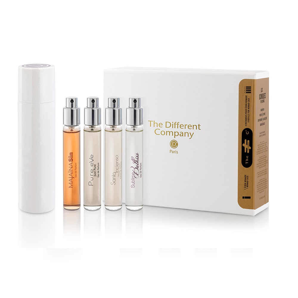 the different company Les iconiques Coffret Nomade 4*7.5ml avec écrin nomade