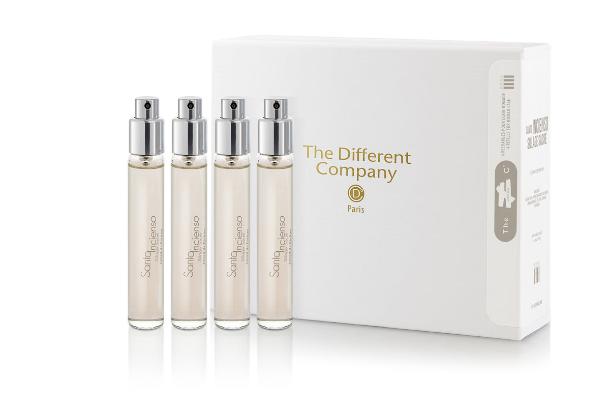 The Different Company Santo Incienso Coffret Nomade 4*7.5ml Avec écrin Nomade