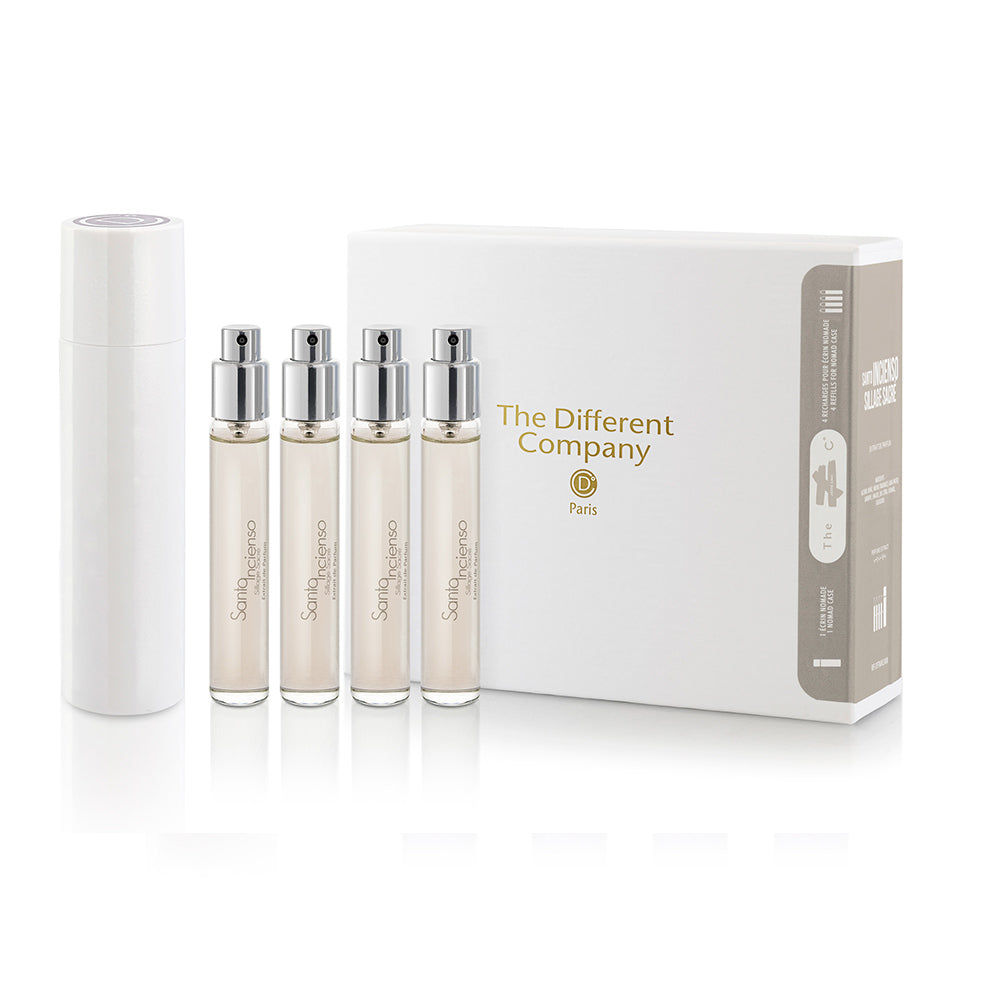 the different company Santo Incienso Coffret Nomade 4*7.5ml avec écrin nomade